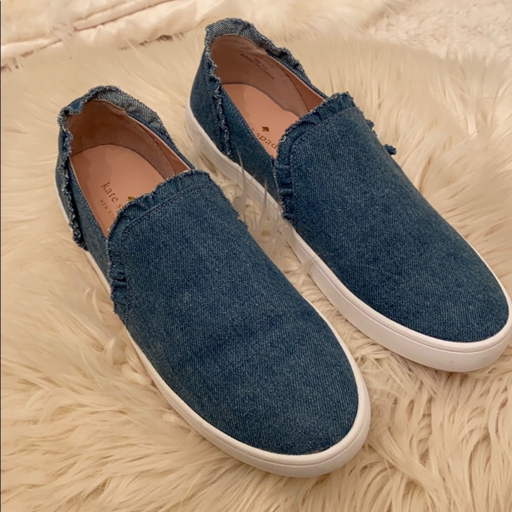 Kate Spade slip on sneakers